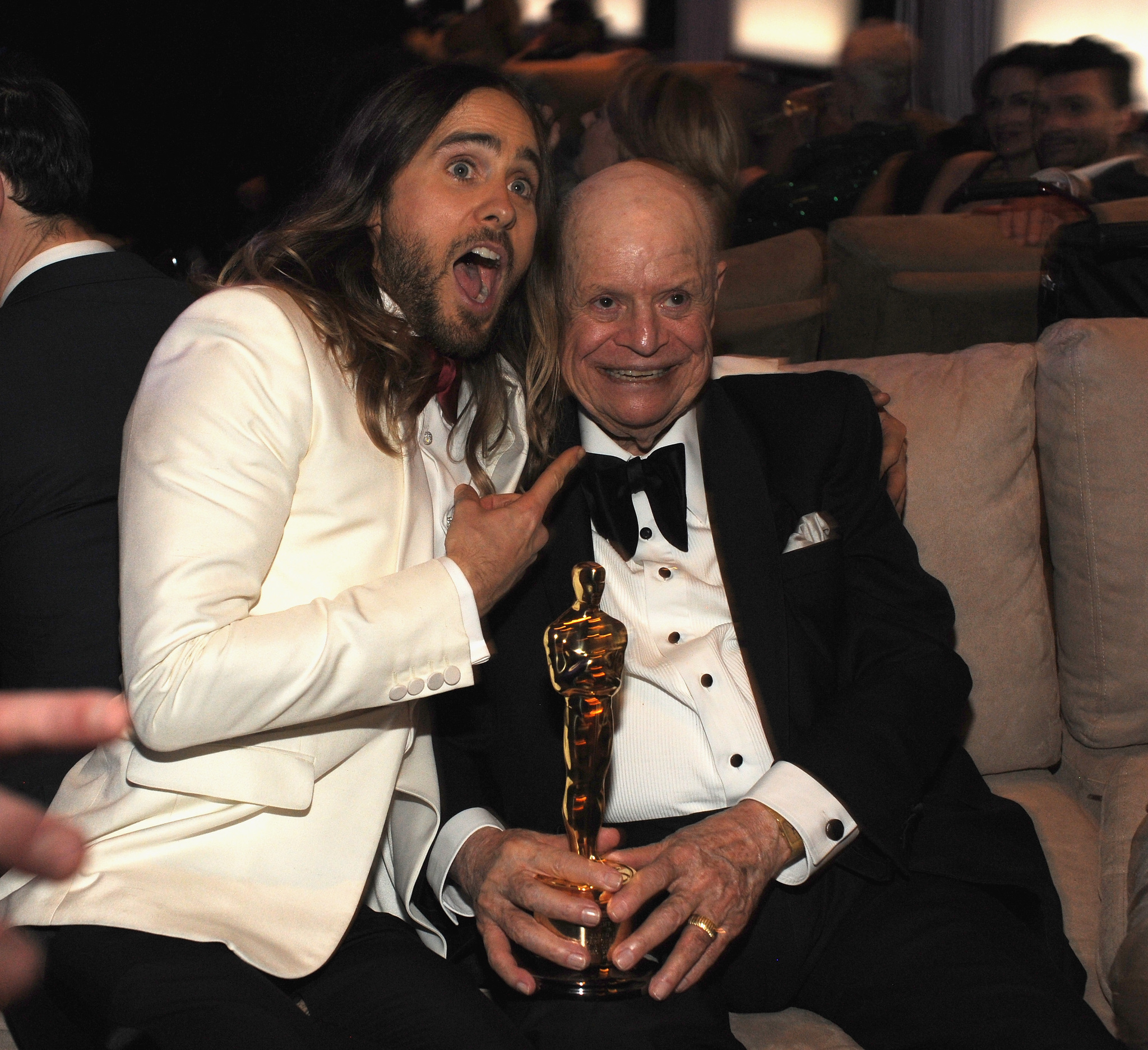 Jared Leto and Don Rickles