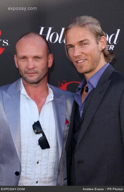 Jilon VanOver and Andrew Howard at the 'Hatfields & McCoys' premiere