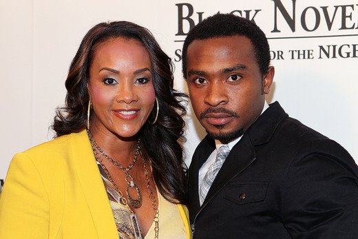 Enyinna Nwigwe and Vivica Fox at the Library of congress(LOC) screening in DC