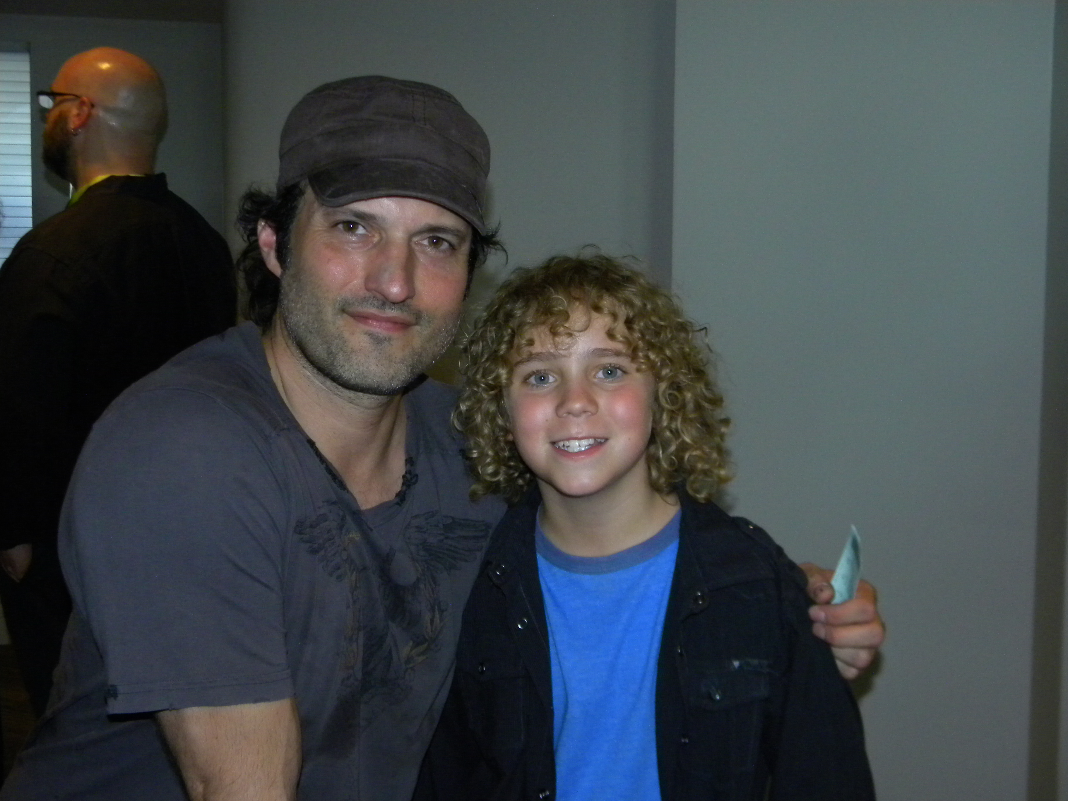 Jett with Robert Rodriguez