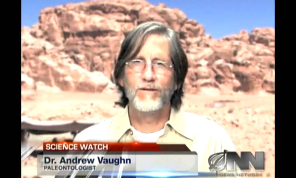 Richard Stephen Bell portrays Lead Paleontologist on Onion News Network - his performance has received over 850,000 hits