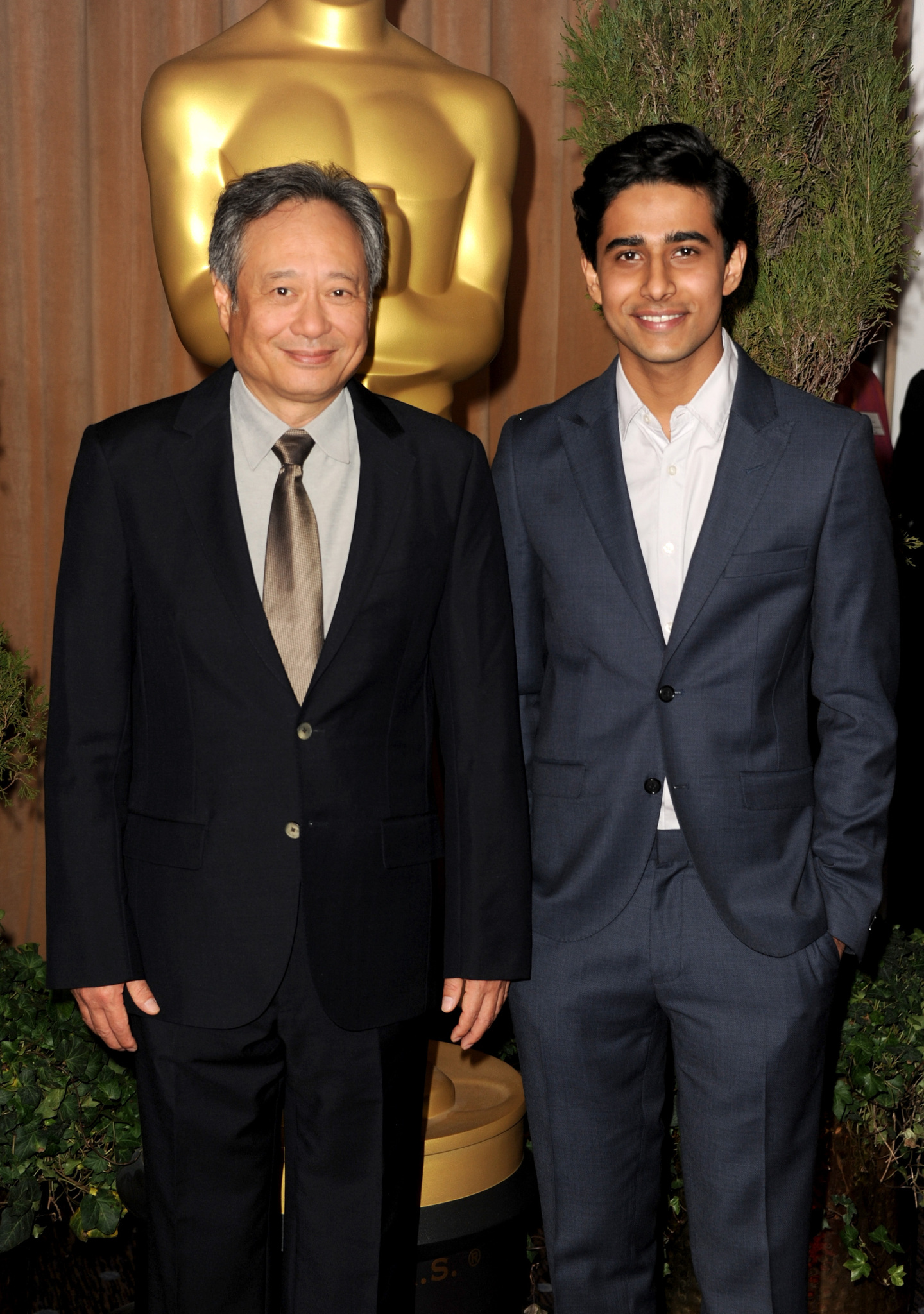 Ang Lee and Suraj Sharma