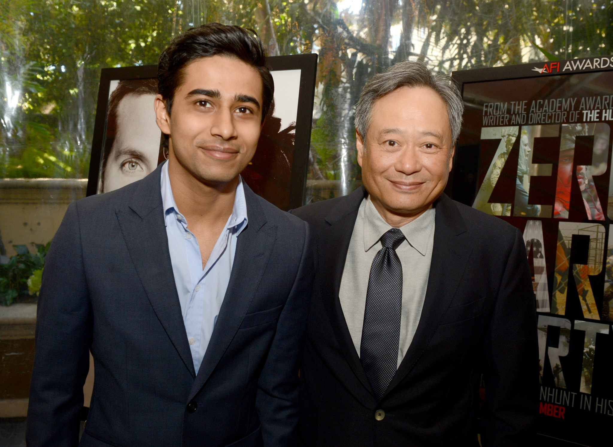 Ang Lee and Suraj Sharma