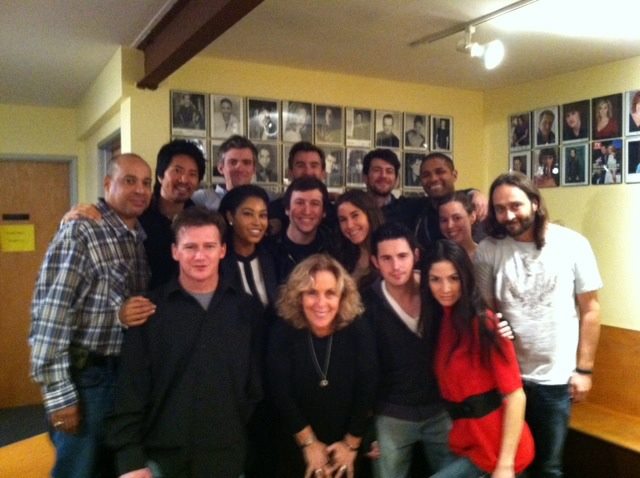With all my friends and classmates at Margie Haber's Intensive Studies Program in Hollywood.