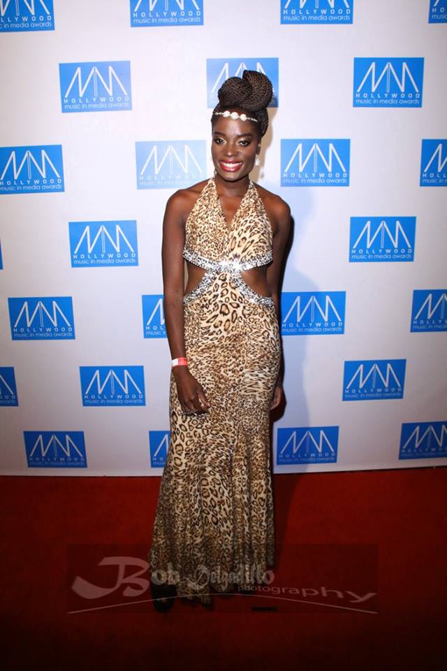 Nimi Adokiye attends the HOLLYWOOD MUSIC IN MEDIA AWARDS at the Henry Fonda Theater in Hollywood, CA.