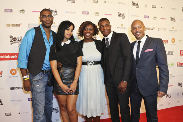 Fefe Dobson, Sudz Sutherland, Jennifer Holness, Stephan James and Richard Chevolleau Attend Producers Ball @ TIFF 2012