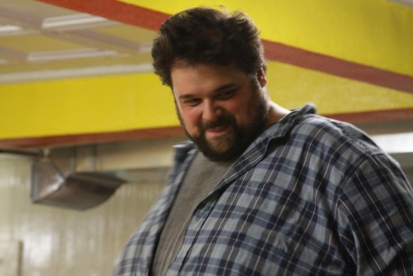 Alex Pierpaoli as Gary Vershon on the set of Geno McGahee's FAMILY SECRET