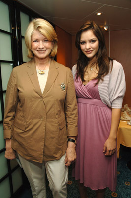 Martha Stewart and Katharine McPhee