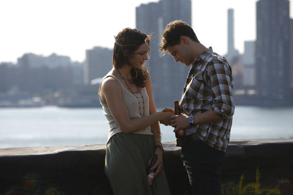 Still of Katharine McPhee and Jeremy Jordan in Smash (2012)