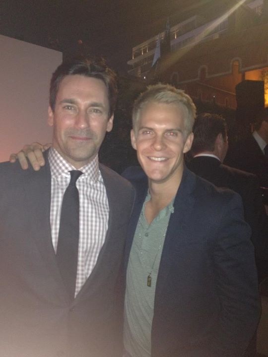 Jon Hamm and James E. Lee