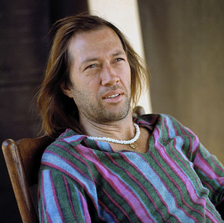 David Carradine at home in Laurel Canyon, c. 1972