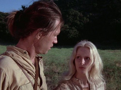 Still of David Carradine and Sondra Locke in Kung Fu (1972)