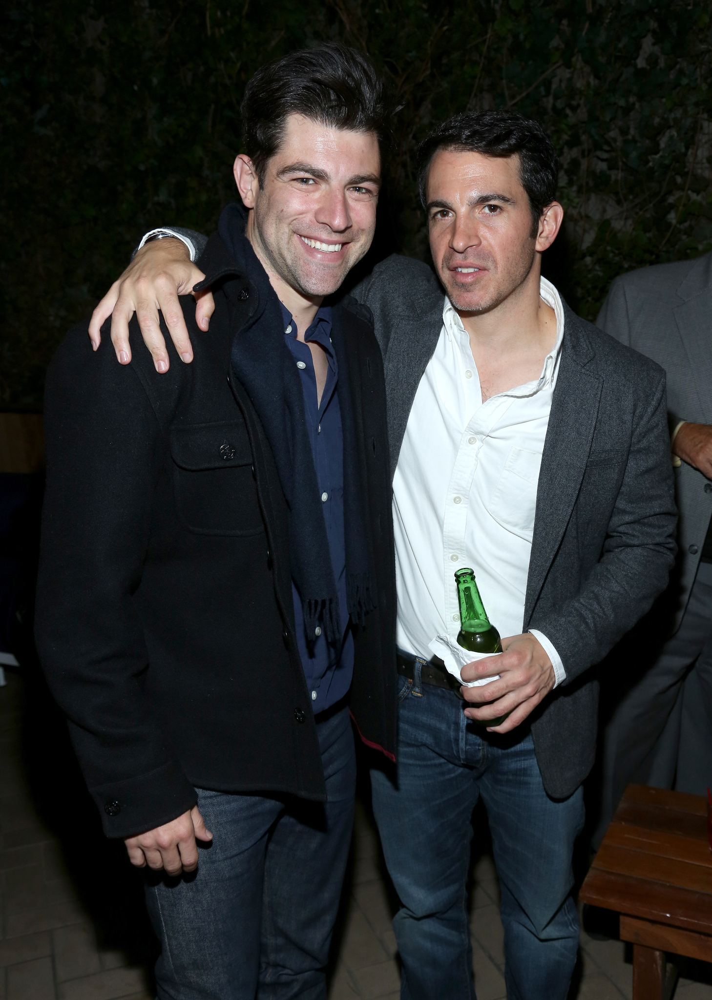Max Greenfield and Chris Messina