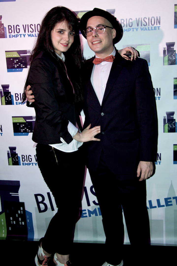 Gian Franco Morini and Alejandra Isaza at the 2011 Big Vision Empty Wallet NY Music Video competition. [05/24/2011]
