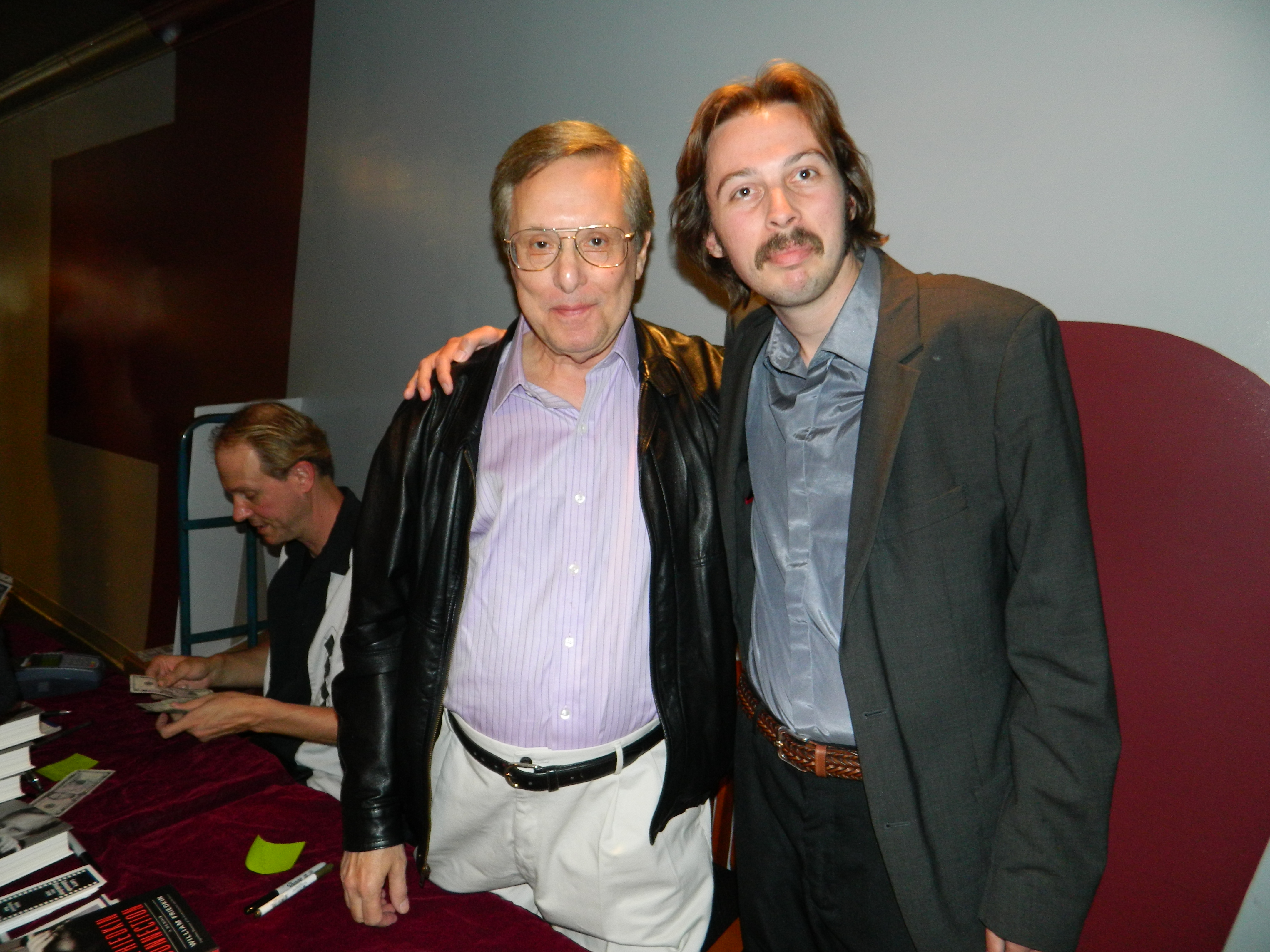 Director William Friedkin and Actor Gregoer Boru.