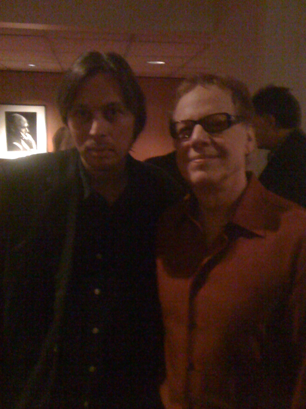 Gregoer Boru and Danny Elfman at an AMPAS event for Silver Linings Playbook.