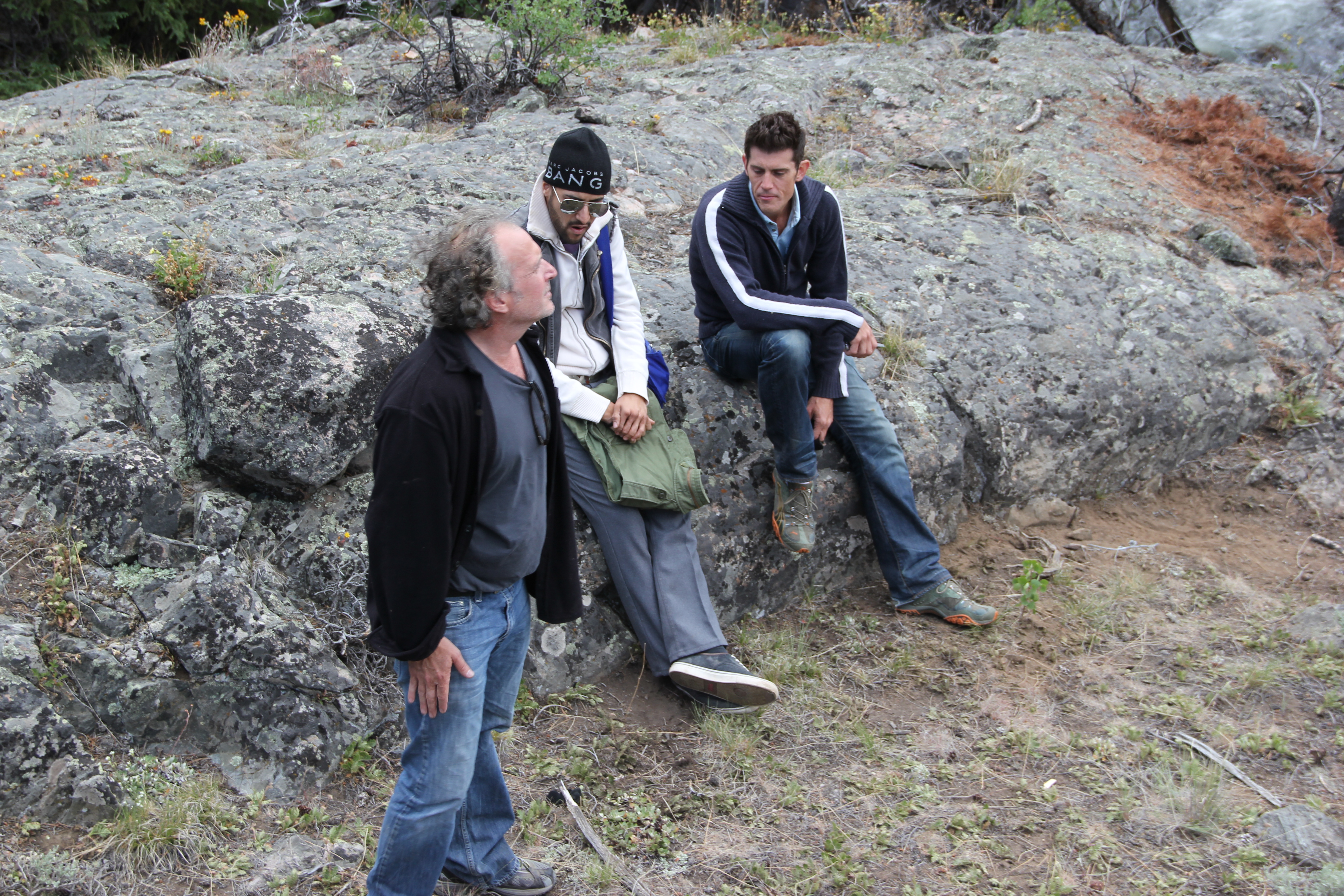 Filming Film Raw Cut in Wyoming.