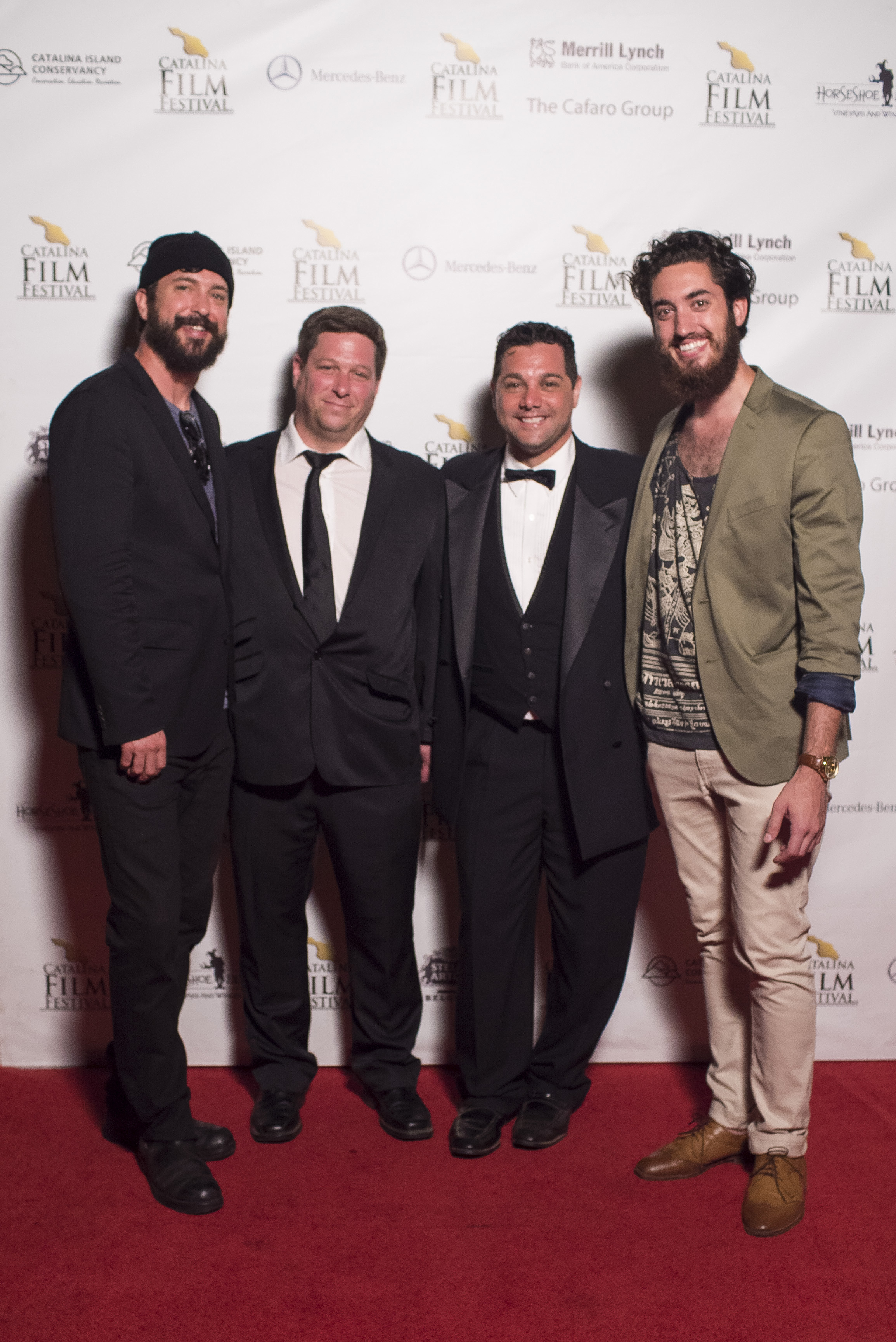 Ben Brandes, Jason Tegos, Ron Truppa, Andrew Ahmed - Catalina Film Festival 2015 (Ravi)