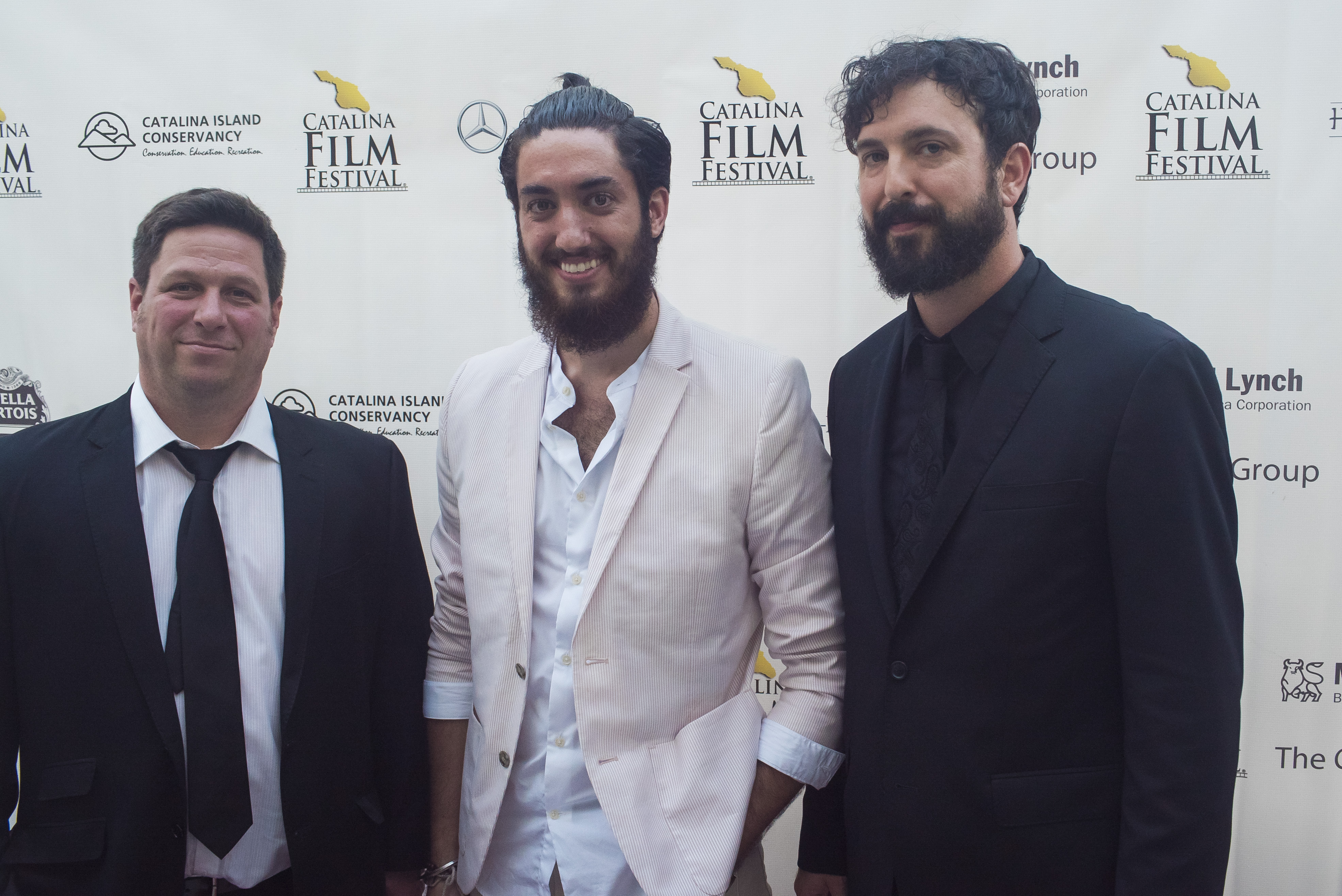 Jason Tegos, Andrew Ahmed, Ben Brandes - Catalina Film Festival 2015 (Ravi)