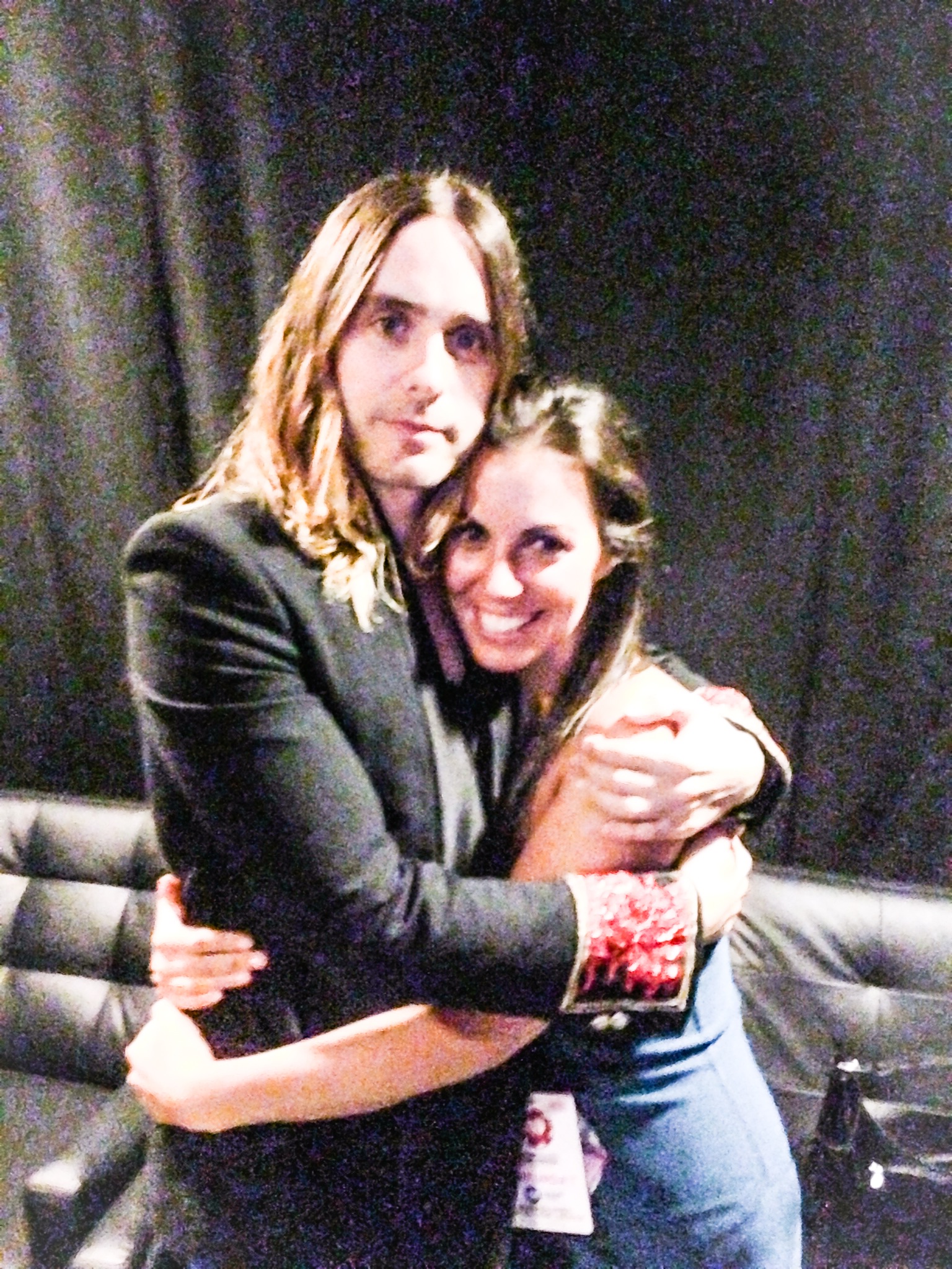 Hanging & hugging with Jared Leto in Las Vegas
