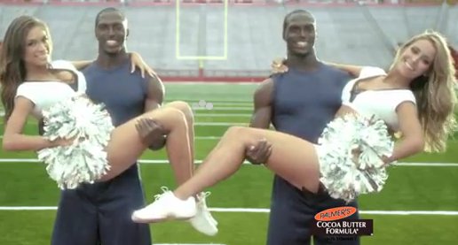 Palmer's Coco Butter National Commercial With NFL players The McCourty Twins, Airs December 2011