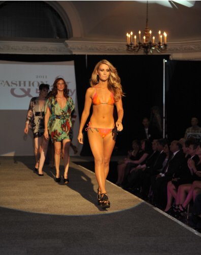 D'Arcy for Bound and Tide fashion line at NJ Fashion Week 2011