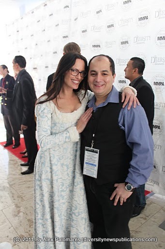 Steven Escobar and Sam Phillips Attends 18th Annual MMPA Oscar Week Luncheon Honoring Student Filmmakers and Civic Honorees in Beverly Hills on February 24, 2011.