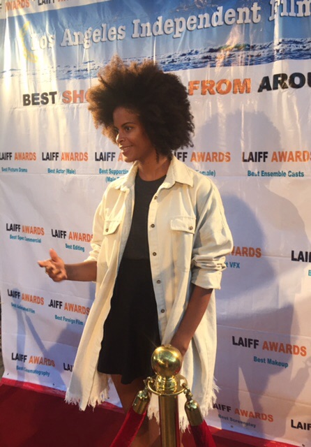 Gabrielle Maiden at the Los Angeles Independent Film Festival. (2015)