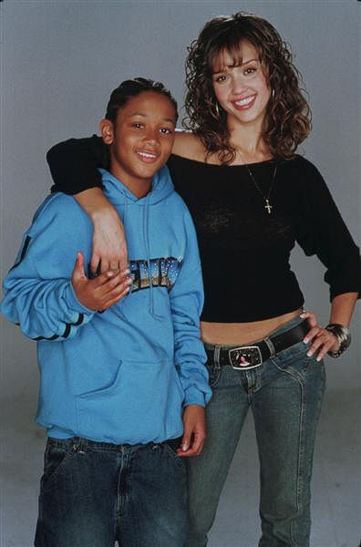 Jessica Alba and Romeo Miller in Honey (2003)