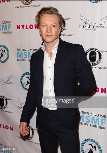 Actor Sam Meader attends the 2nd Annual Light Up The Night White Party at Mr. C Beverly Hills on September 26, 2015 in Beverly Hills, California.