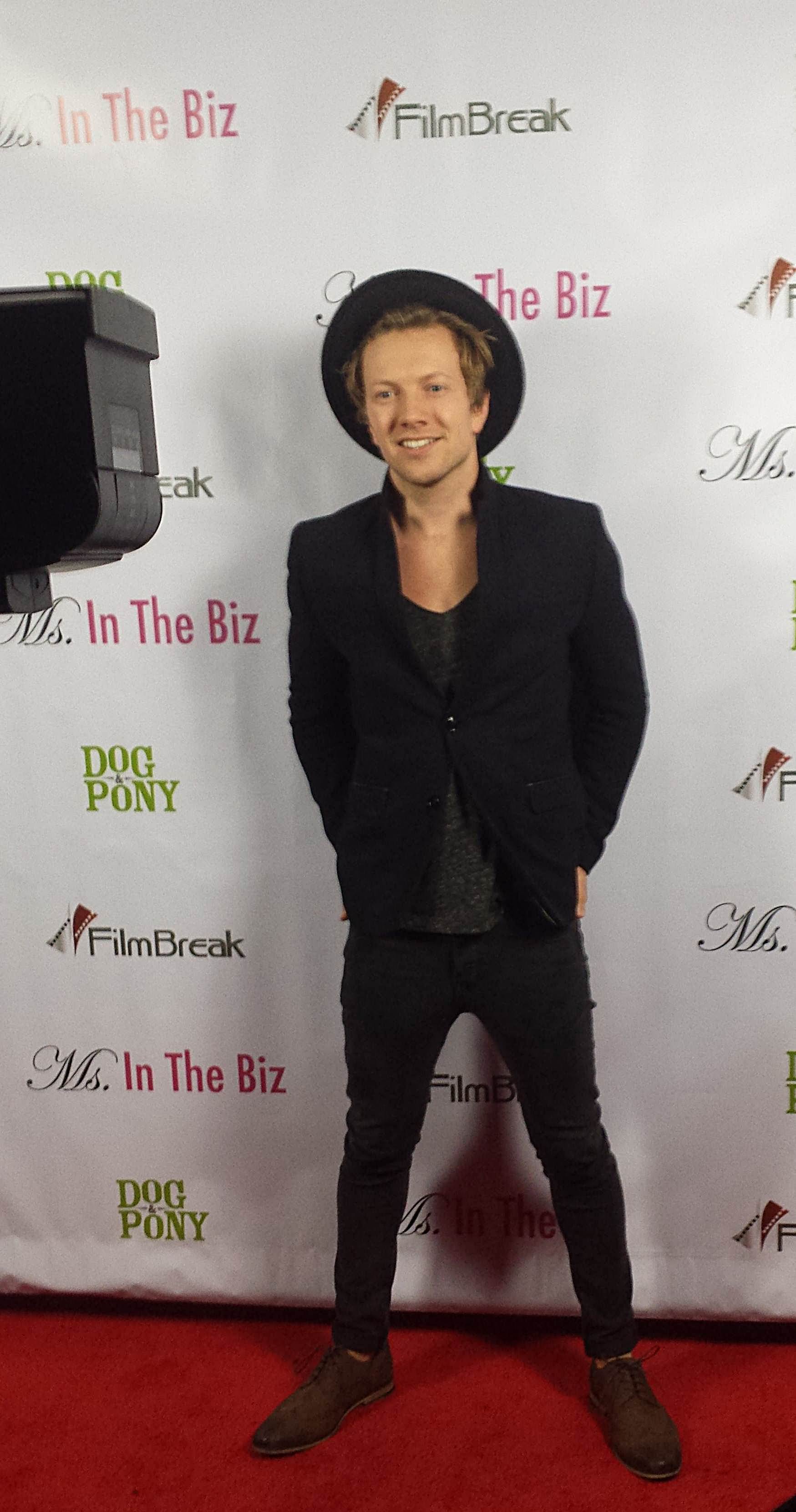 Sam Meader attends the 'Thriving in Hollywood!' Book launch [Feb 2015]