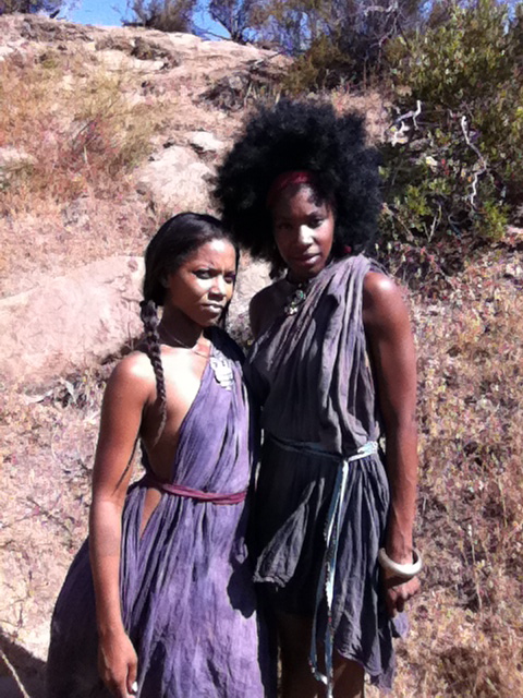 Melanippe and Antandre from the film Penthesilea