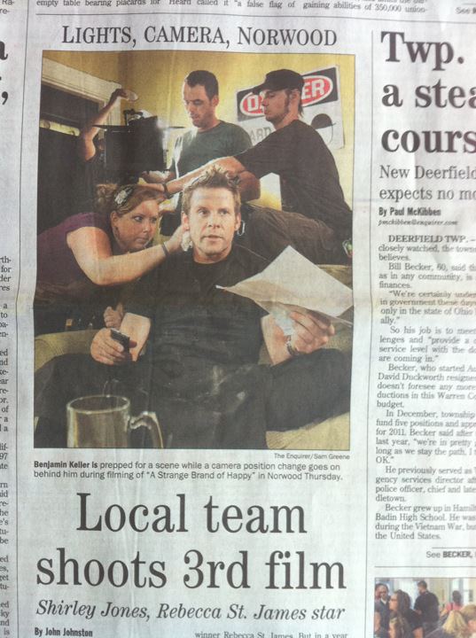 Snapshot of the Cincy Enquirer showcasing the making of 