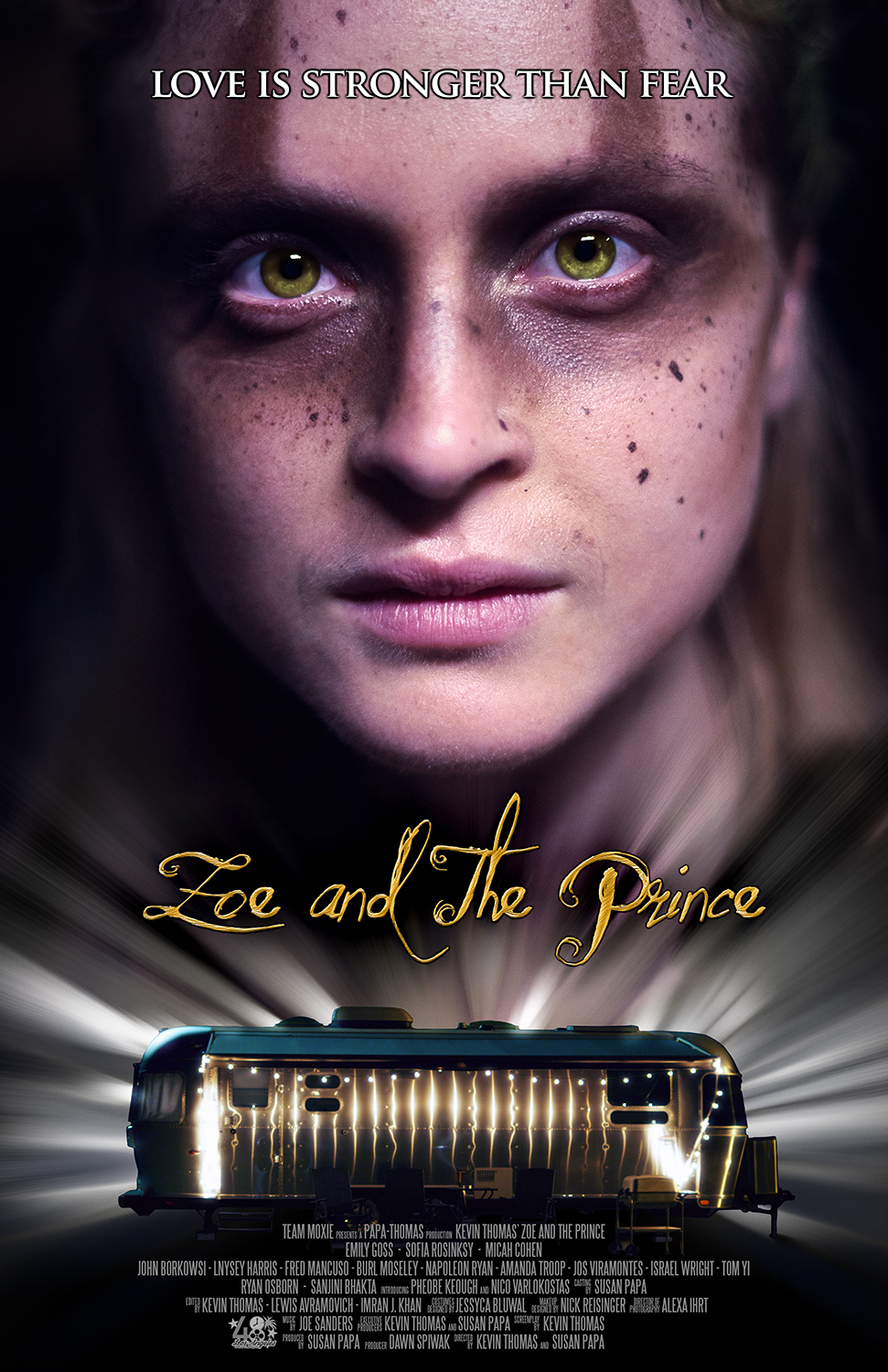 Poster from the Award-Winning LA48HFP short 'Zoe and the Prince.'