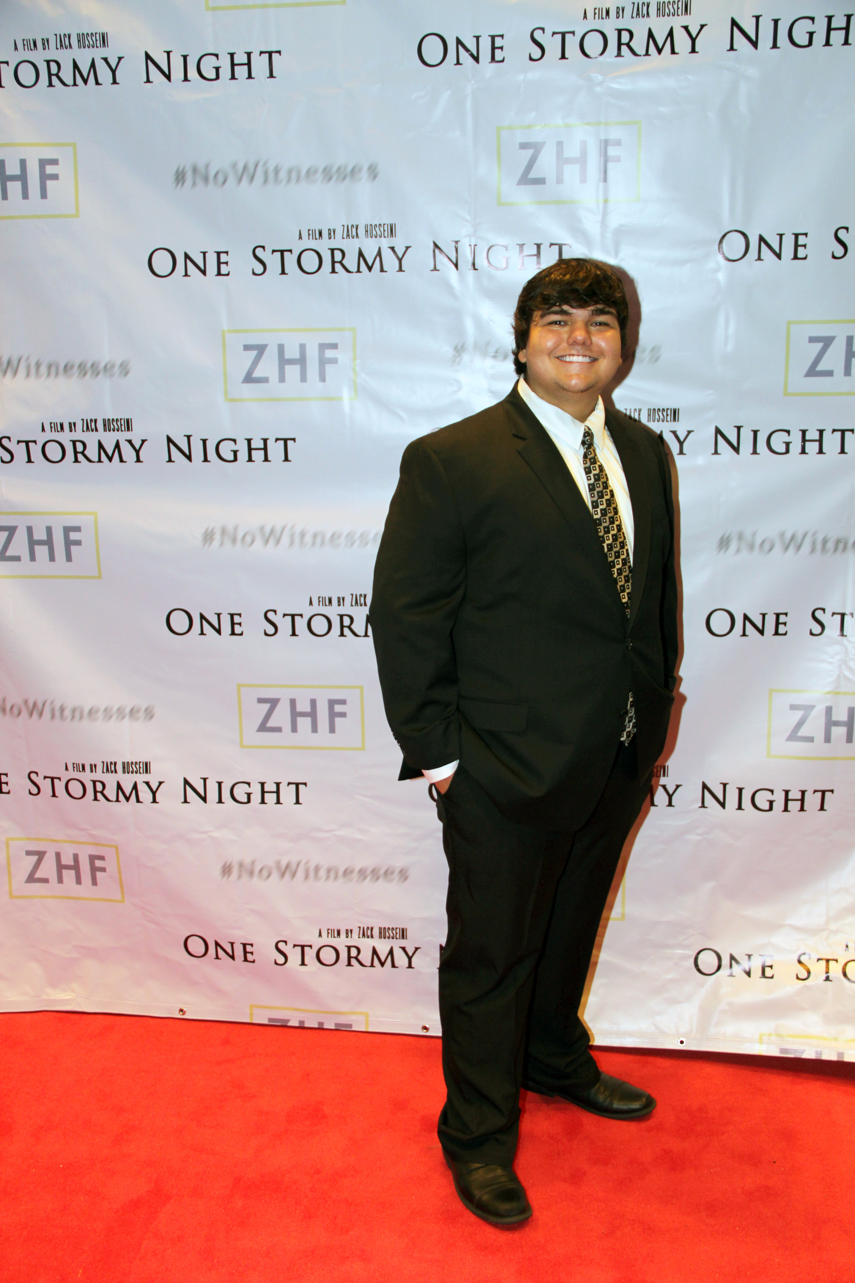 Zack Hosseini at an event of One Stormy Night (2015)