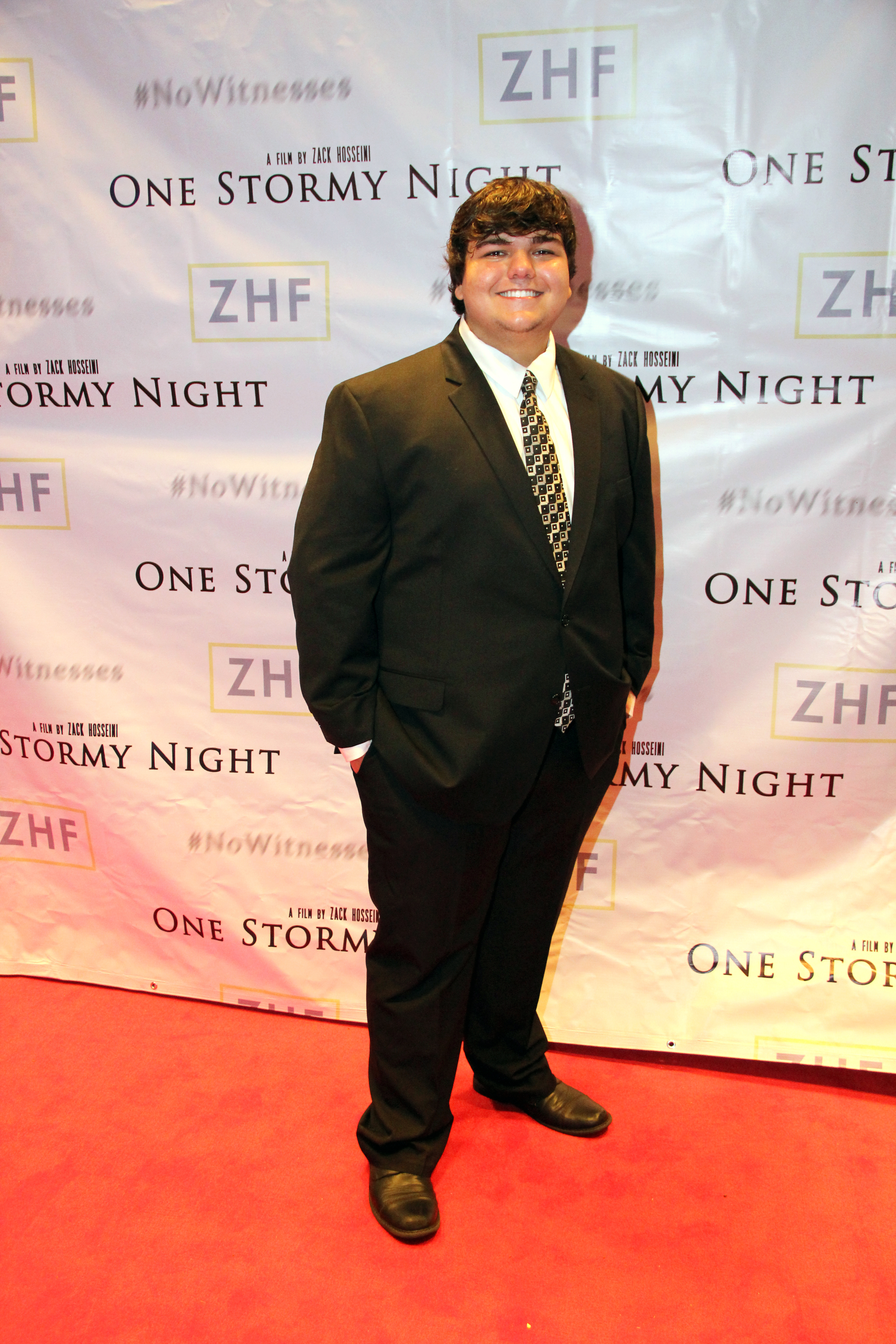 Zack Hosseini at an event of One Stormy Night (2015)