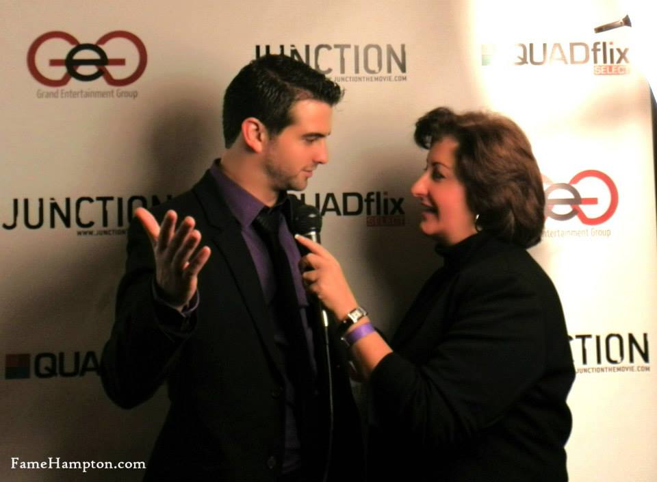 Interview with Annemarie Davin at the premier of Junction
