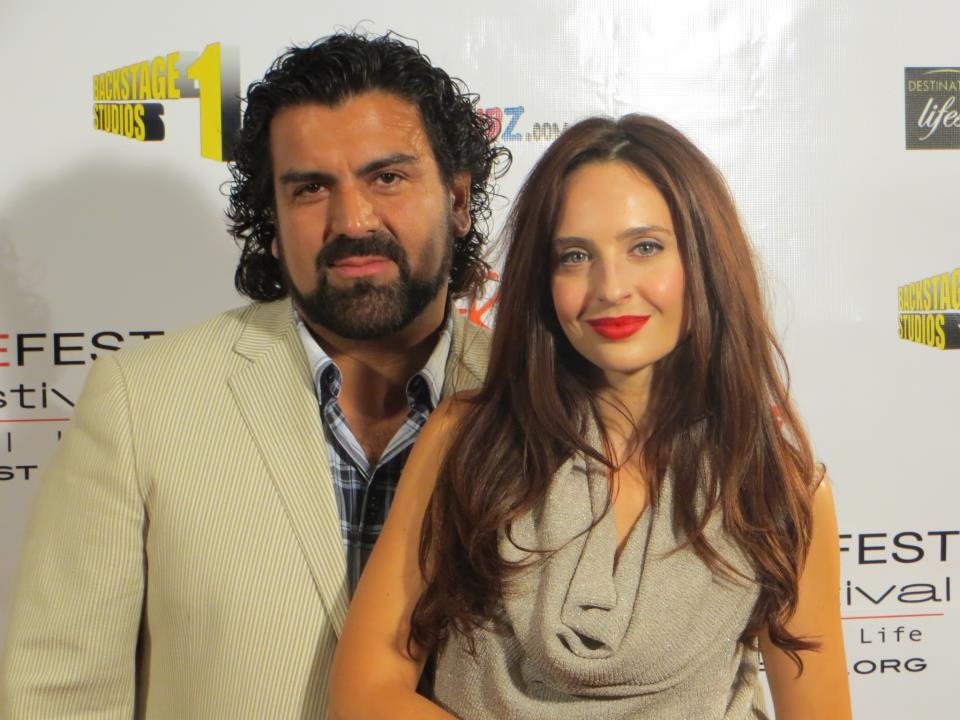 Alexandra Bard and Gabriel Schmidt. Vegas CineFest 2012.