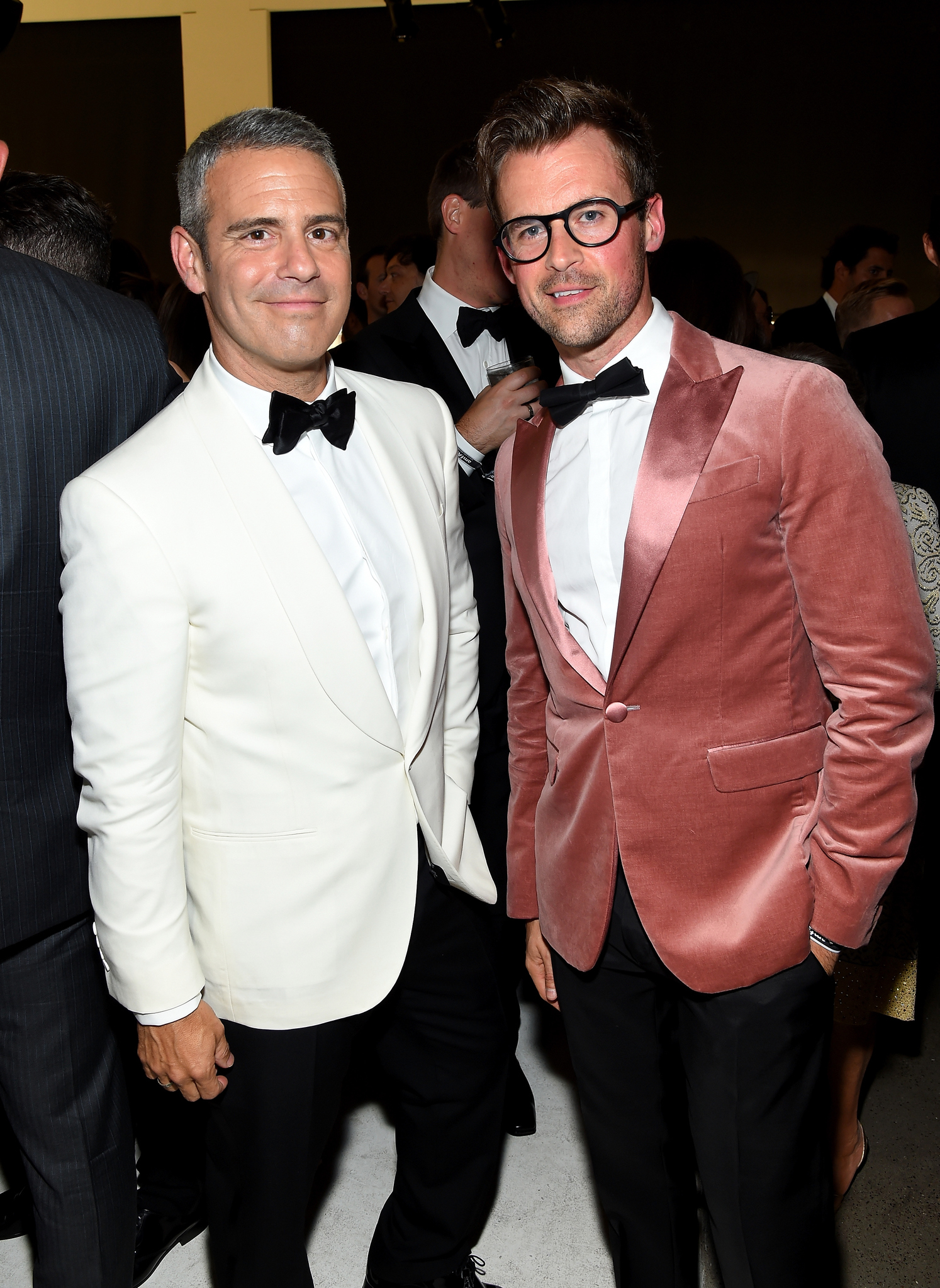 Andy Cohen and Brad Goreski