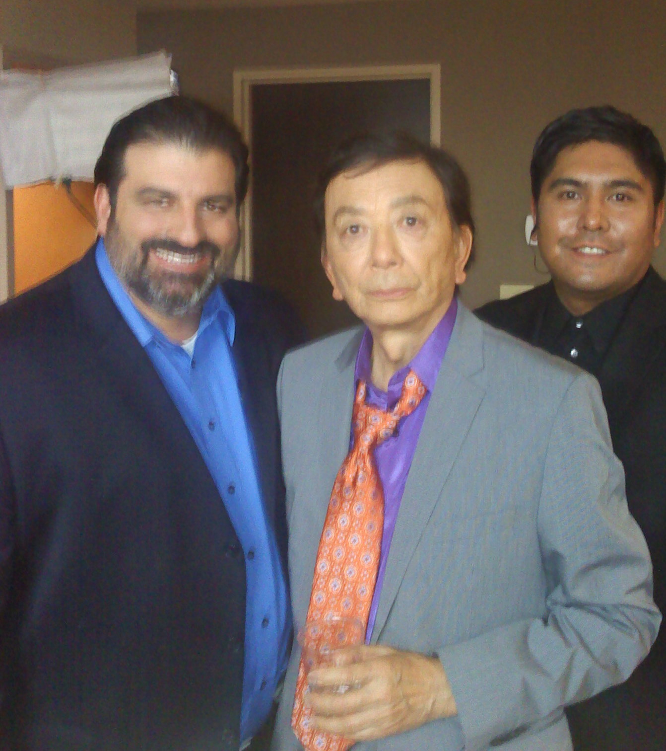 Acting with icon James Hong in the Kevin Hamedani Feature Film 'Junk'