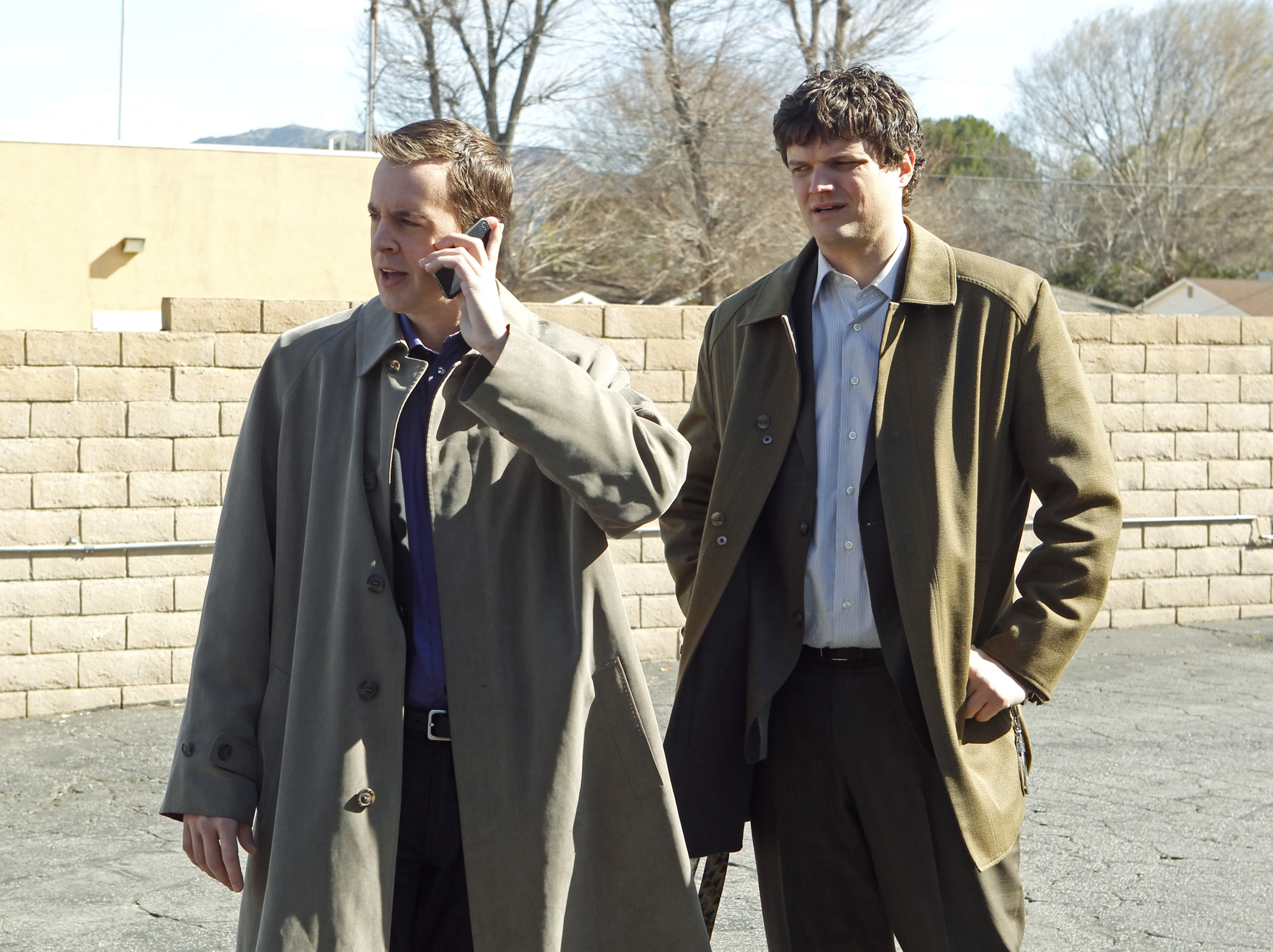 Still of Sean Murray and Matt Jones in NCIS: Naval Criminal Investigative Service (2003)