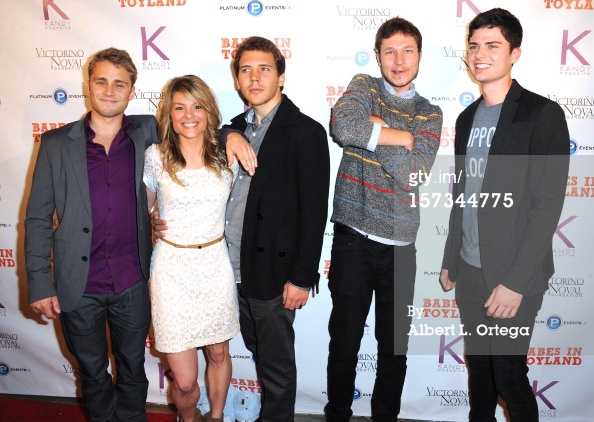 Actors Maxwell Jones, Joel Semande and guests arrive for the 5th Annual Babes In Toyland Charity Toy Drive to benefit Los Angeles County Sheriff's Department Toy Drive.