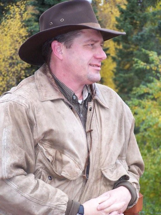 Q100.1 FM Cowboy, Tom Randell Thomas R. Daly pictured