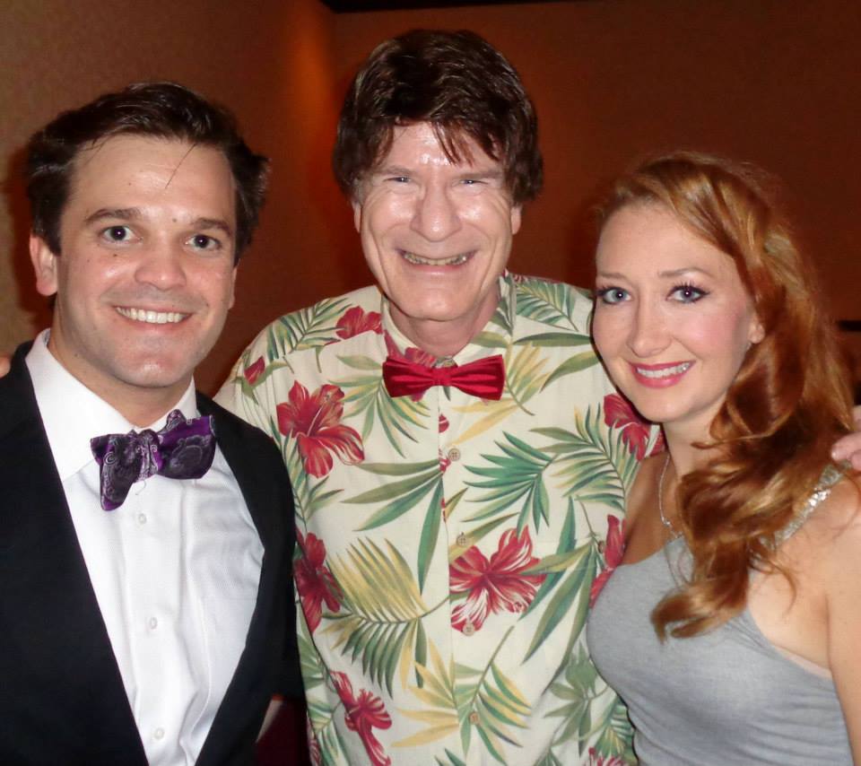 Into The Woods cast party with Cameron Sczempka and Steven Stanley