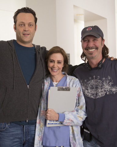 Vince Vaughn, Dr. Joanne Mednick and Scott Mednick