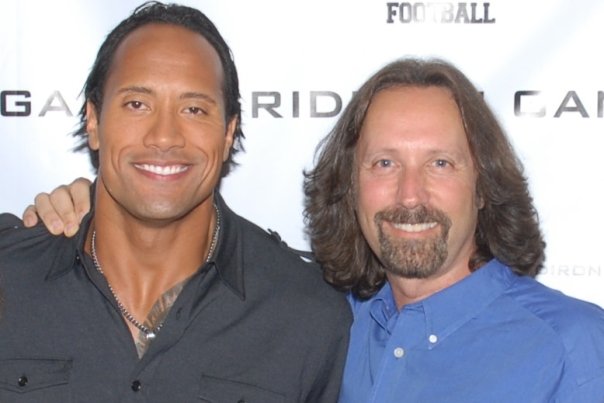 Dwayne Johnson and Scott Mednick