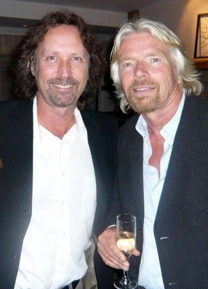 Scott Mednick and Richard Branson