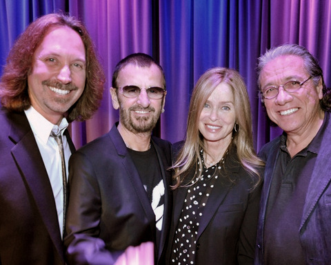 Scott Mednick, Ringo Starr, Catherine Bach and Edward James Almos