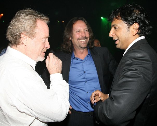 Ridley Scott, Scott Mednick and M Night Shyamalan