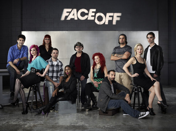 Still of Roy Wooley, Laura Dandridge, Jason Milani, Alana Rose, Nicole Chilelli and Tommy Pietch in Face Off: A Force to Be Reckoned With (2012)